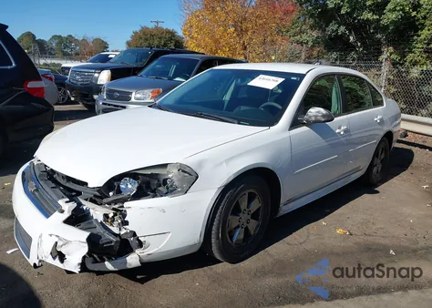 2011 Chevrolet Impala Lt from USA, damaged, VIN 2G1WG5EK5B1288305